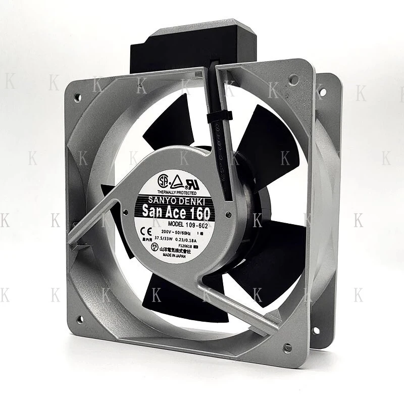 C  FOR SAN ACE160 MODEL109-602 200V 16050 16cm Aluminum Frame Cooling Fan