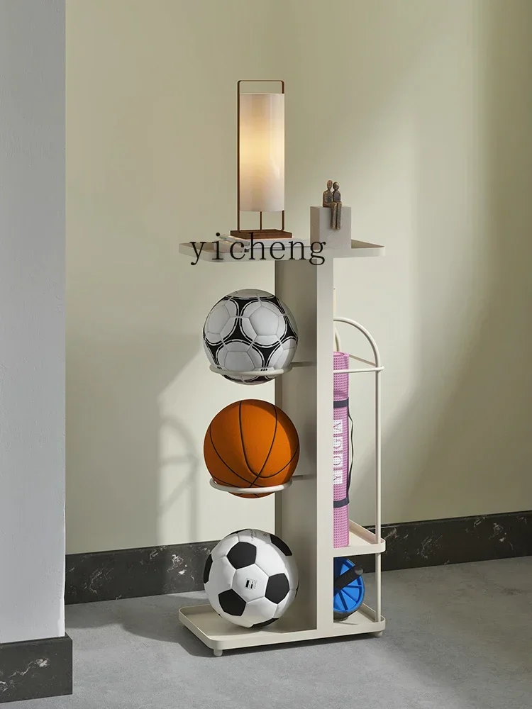 Y1  School Ball Sports Equipment Storage Rack Fitness Equipment Yoga Mat Storage Display Rack