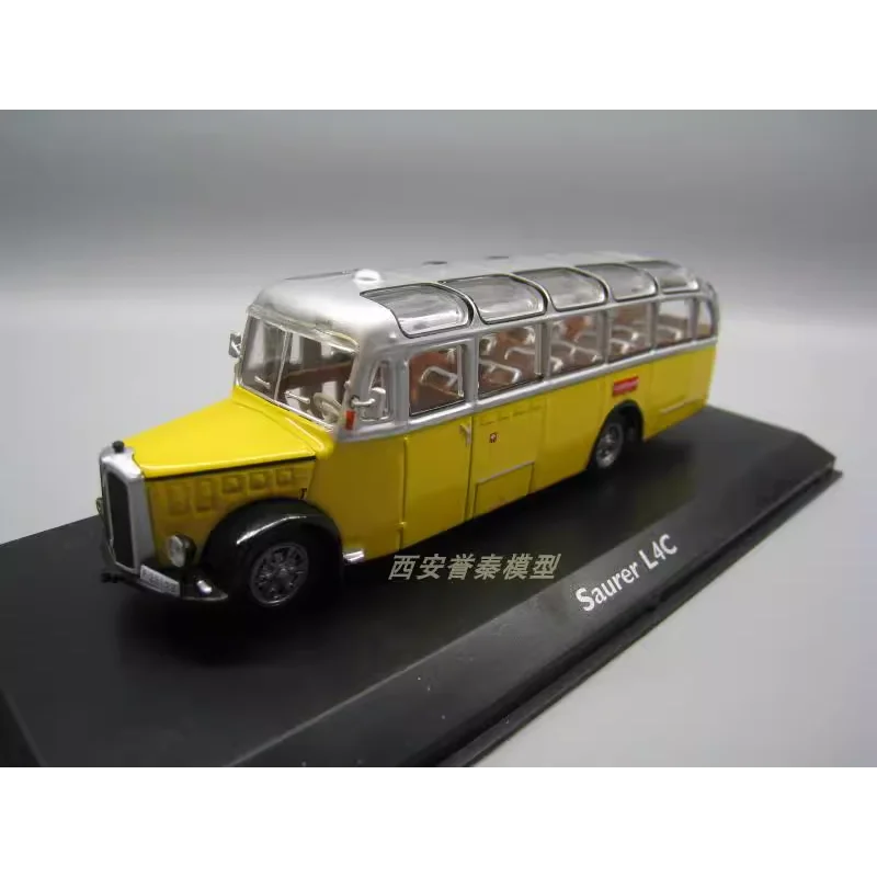 

Diecast 1/72 Scale SAURER L4C Swiss Saurer Post Bus Alloy Car Model Collectible Toy Gift Souvenir Display Ornament