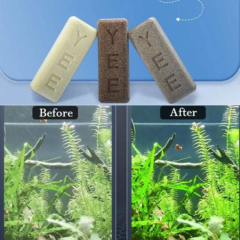 20Pcs/Lot Aquarium Filter Media Water Purification Bacteria Cube Nitrifying Bacteria House Fish Tank Nano Filter Material