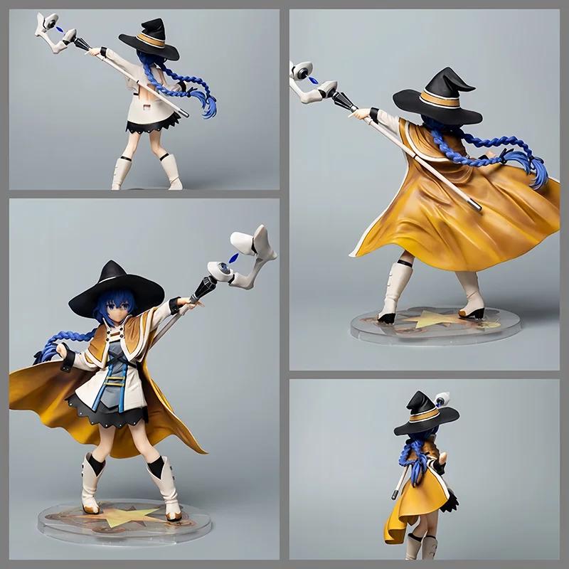 25cm Magician Roxy Migurdia Action Figure Mushoku Tensei：Jobless Reincarnation Anime Figure PVC Adult Collection Model Doll Toys