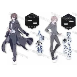 Game Dazai Osamu Nakahara Chuya Acrylic Stand Doll Anime Figure Model Cosplay Toy for Gift