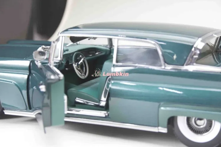 Sunstar 1:18 Car Model For 1958 Lincoln Continental MKIII Close Convertible-Starmist Platinum Edition Alloy 1958 Continental