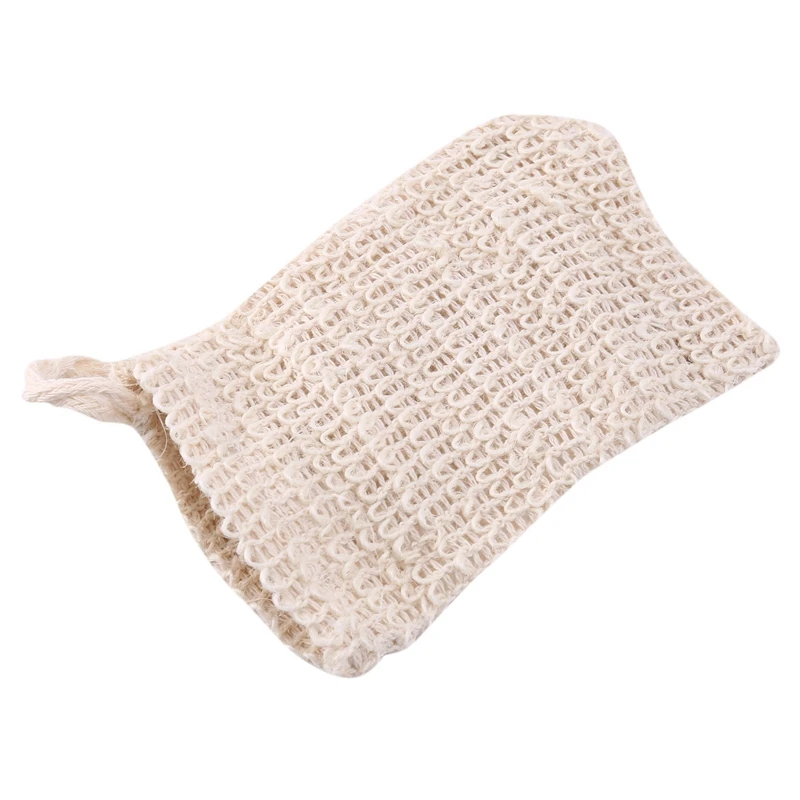 Confezione da 120 sacchetti di sapone in Sisal naturale porta sapone esfoliante
