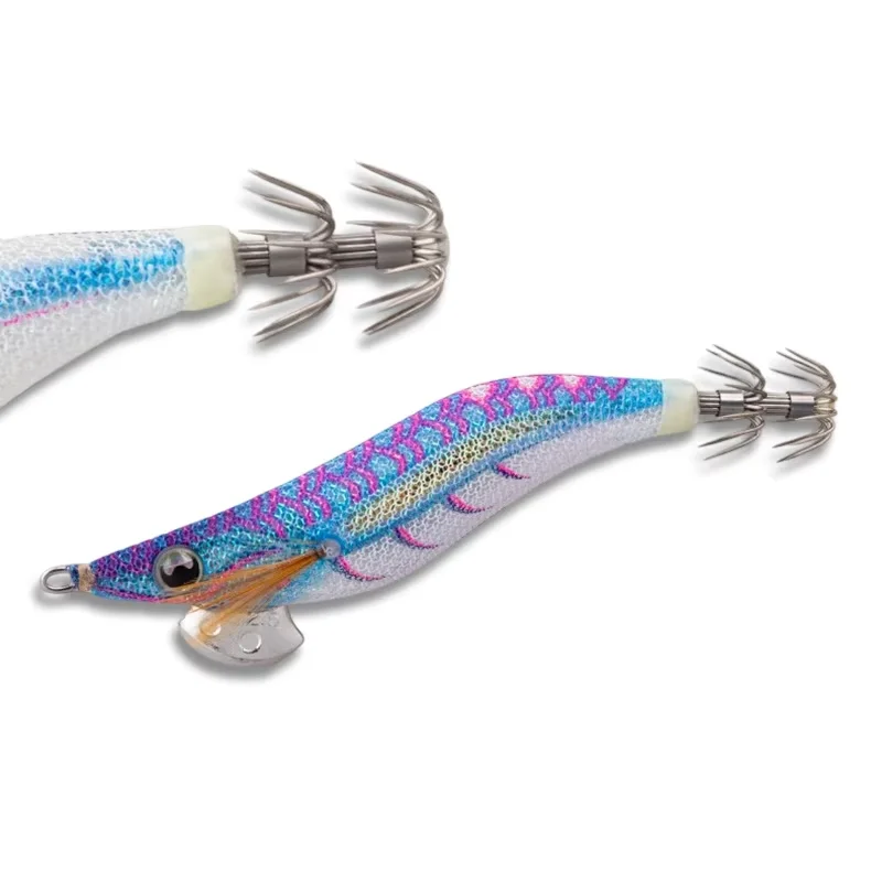 3 قطعة/الحزمة ياماشيتا الخشب الروبيان EGI-OH لايف البرق سلسلة الأشعة فوق البنفسجية عاكسة الصيد البحري الحبار تهزهز هوك الحبار هوك 3.5 22 جرام