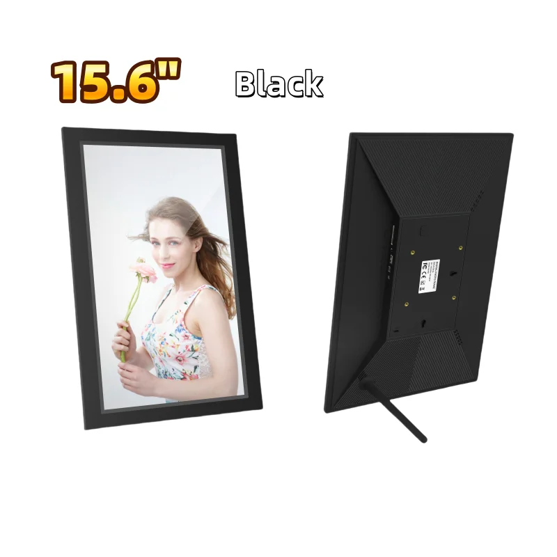 

FRAMEO Digital Picture Frame- 15.6inch Digital Photo Frame with 1920 * 1080 IPS Touch Screen HD Disply,Built-in 32GB Storage