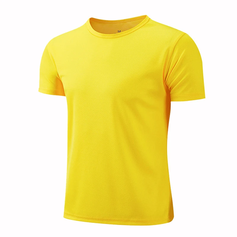 Camiseta deportiva de manga corta de secado rápido para adolescentes, camisetas de gimnasio, camiseta de Fitness, camiseta de entrenamiento para correr, ropa deportiva transpirable para adolescentes