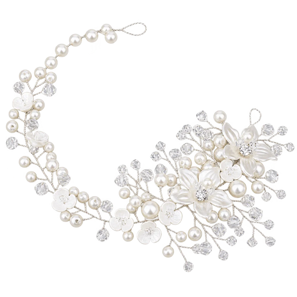 Exquisite Pearl Hair Comb Fashion Vintage Bridal Hair Accessories High-End Romantic Wedding Hair Jewelry Party