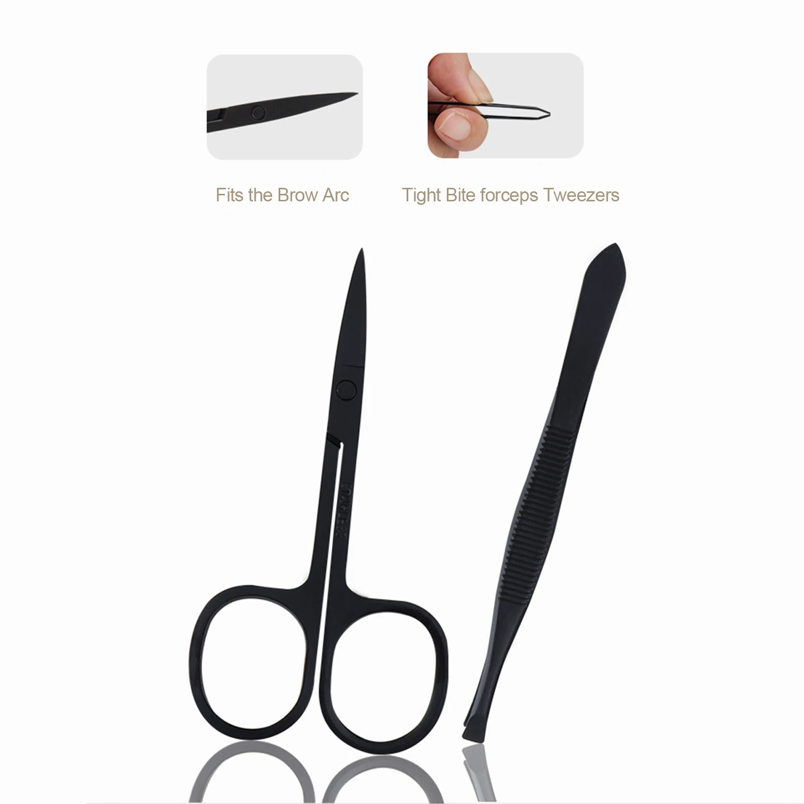 Manicure Set with Case Professional Pedicure Set Nail Clipper Stainless Steel Salon Grooming Kit for Men Women