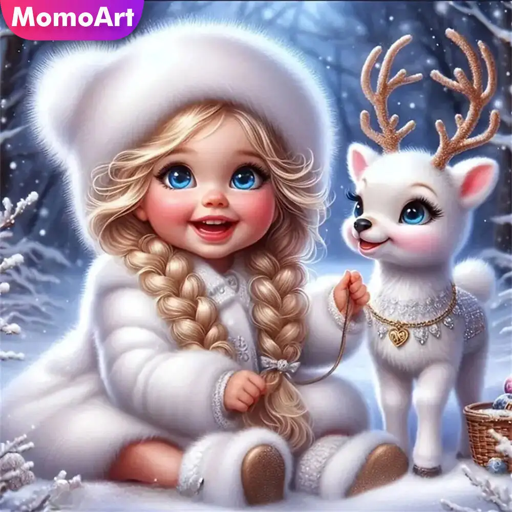 Momoart Bär Diamant Mosaik Tier voller Runde Diamant Malerei Mond Stickerei neue Ankunft handgemachte Hobby