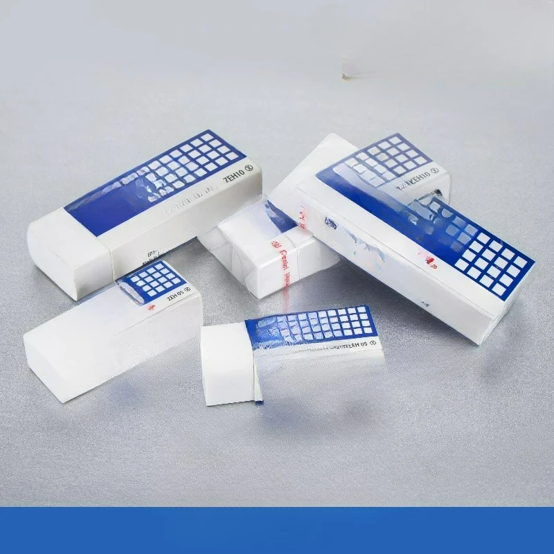 Hi-Polymer, Large, White, Block Eraser, Latex Free, 3 Pack