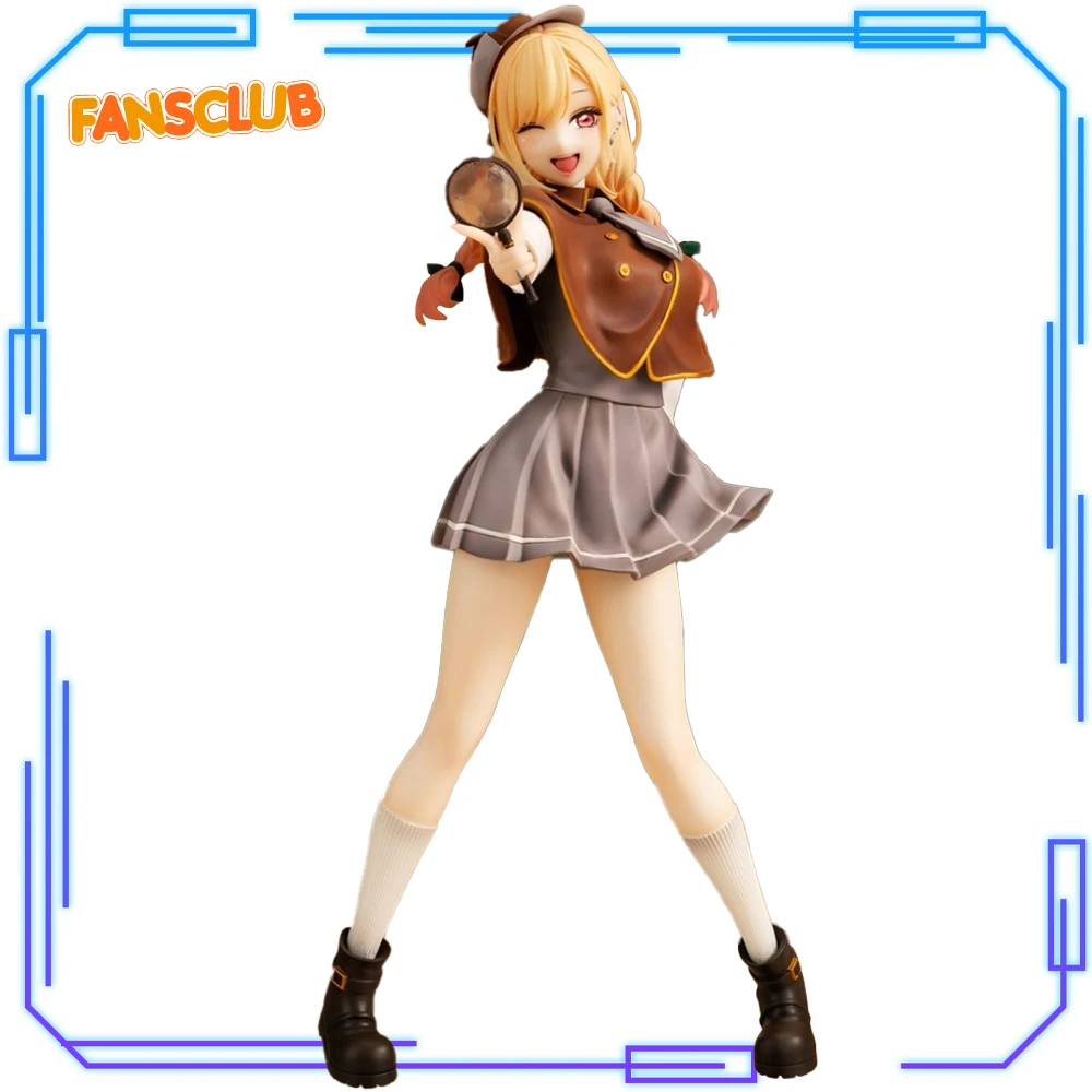 

In Stock System Service Original Genuine Anime My Dress-Up Darling Vivit Figure Kitagawa Marin Detective Ver 18cm Model Toy Gift