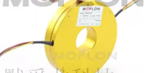 Disc type conductive slip ring small space disc type slip ring thickness: 30mm, through-hole diameter 38.1mm