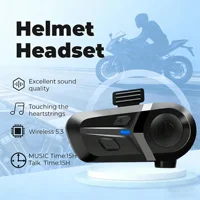 Smartgoor-auriculares para casco de motocicleta, cascos Bluetooth 5,3, inalámbricos, con Motor, para bicicleta, estéreo, manos libres