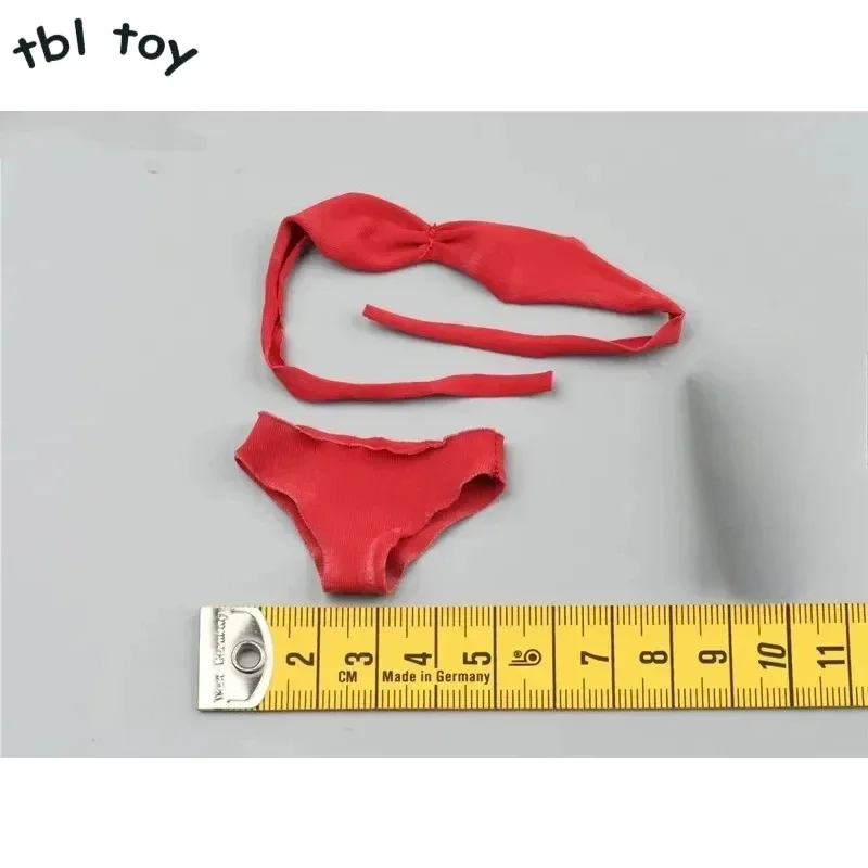 1/6 Schaal Vrouwelijke Action Figure Bikini Beha Slips Ondergoed Side-tie Set Kleding Model S46 voor 12 ''Soldaat PH TBL Pop