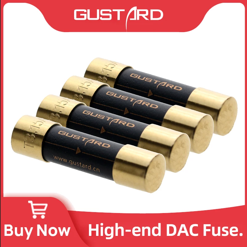 GUSTARD HIFI DAC Fuse Nano alloy High-end Fuse for U16 C16 X16 X18 P26 X22 A22 X26pro H20