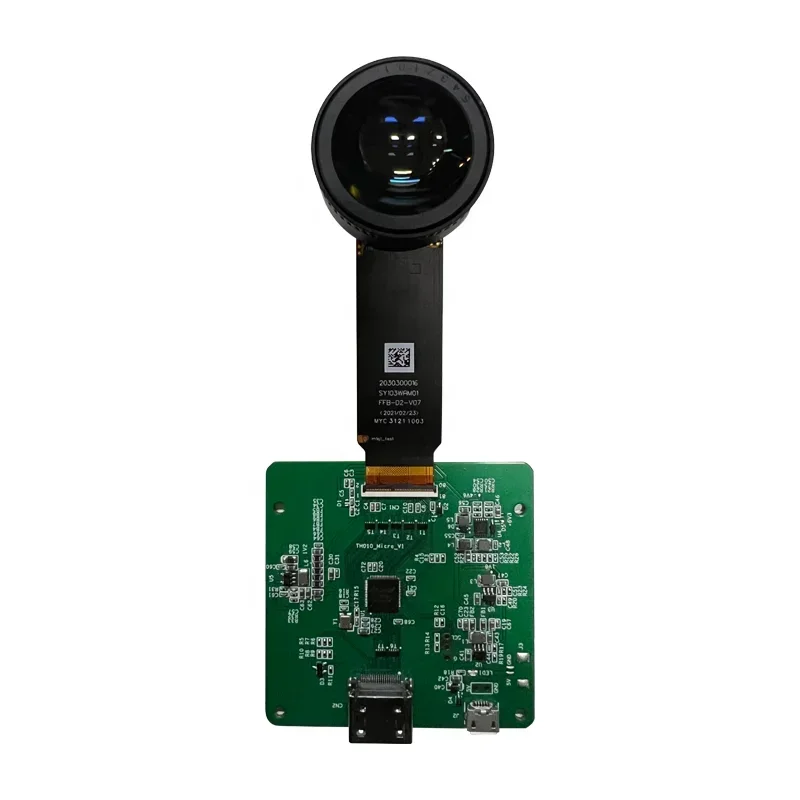 SeeYA 3D Pancake VR Lens 1.03inch 2560*2560 Mipi MicroOLED Microdisplay Module With Optic Lenses SiOLED Optical
