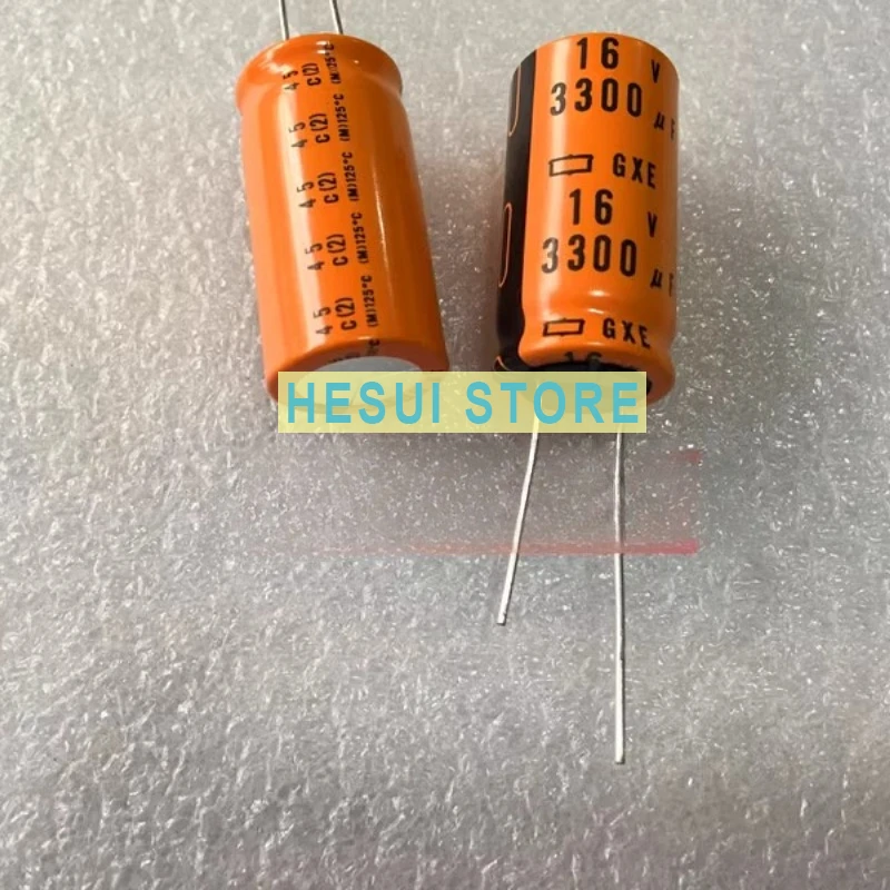 

Высокотемпературный электролитический конденсатор с черными бриллиантами 125 градусов 16V3300UF 16X30 GXE серии 3300UF 16V
