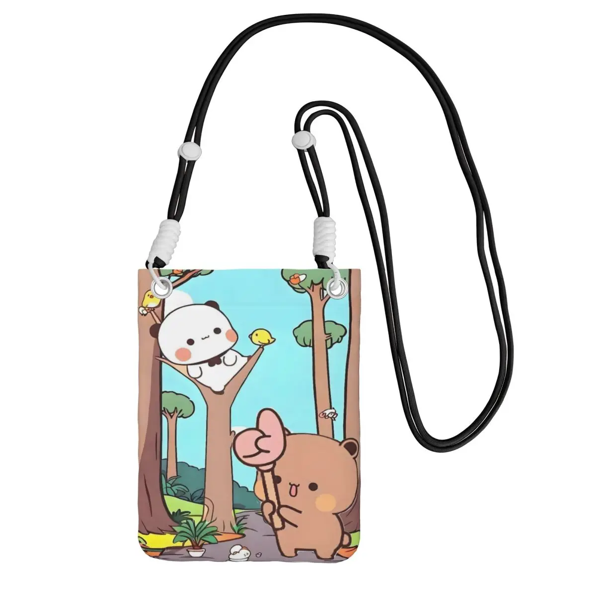 

Custom Casual Bubu Dudu Mobile Phone Bag Women Men Lovely Shoulder Crossbody Bag Shopping Adjustable Length