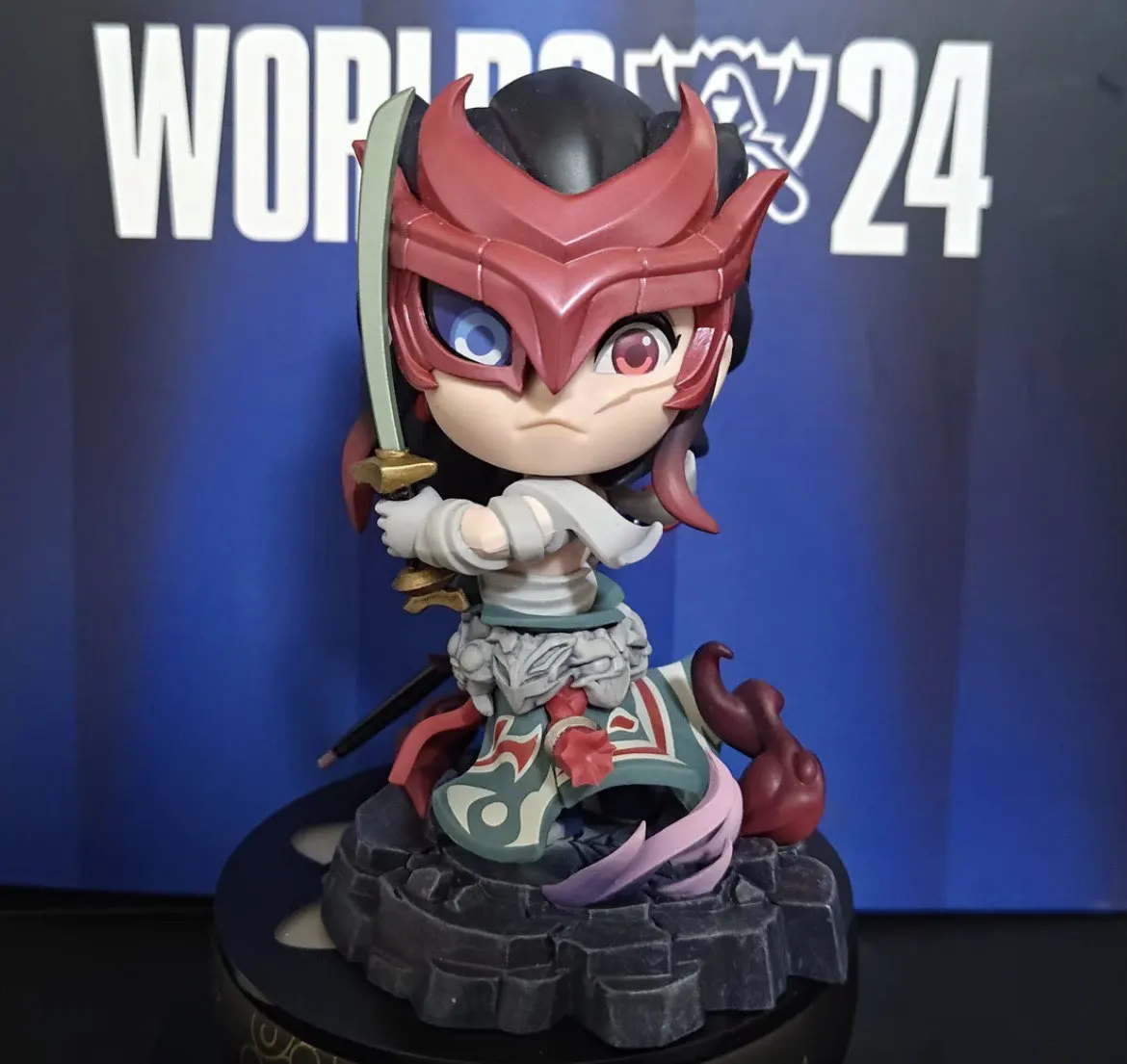 

Unforgiven Yone Q-Version Figure - League Of Legends (Lol) Collectible Statue