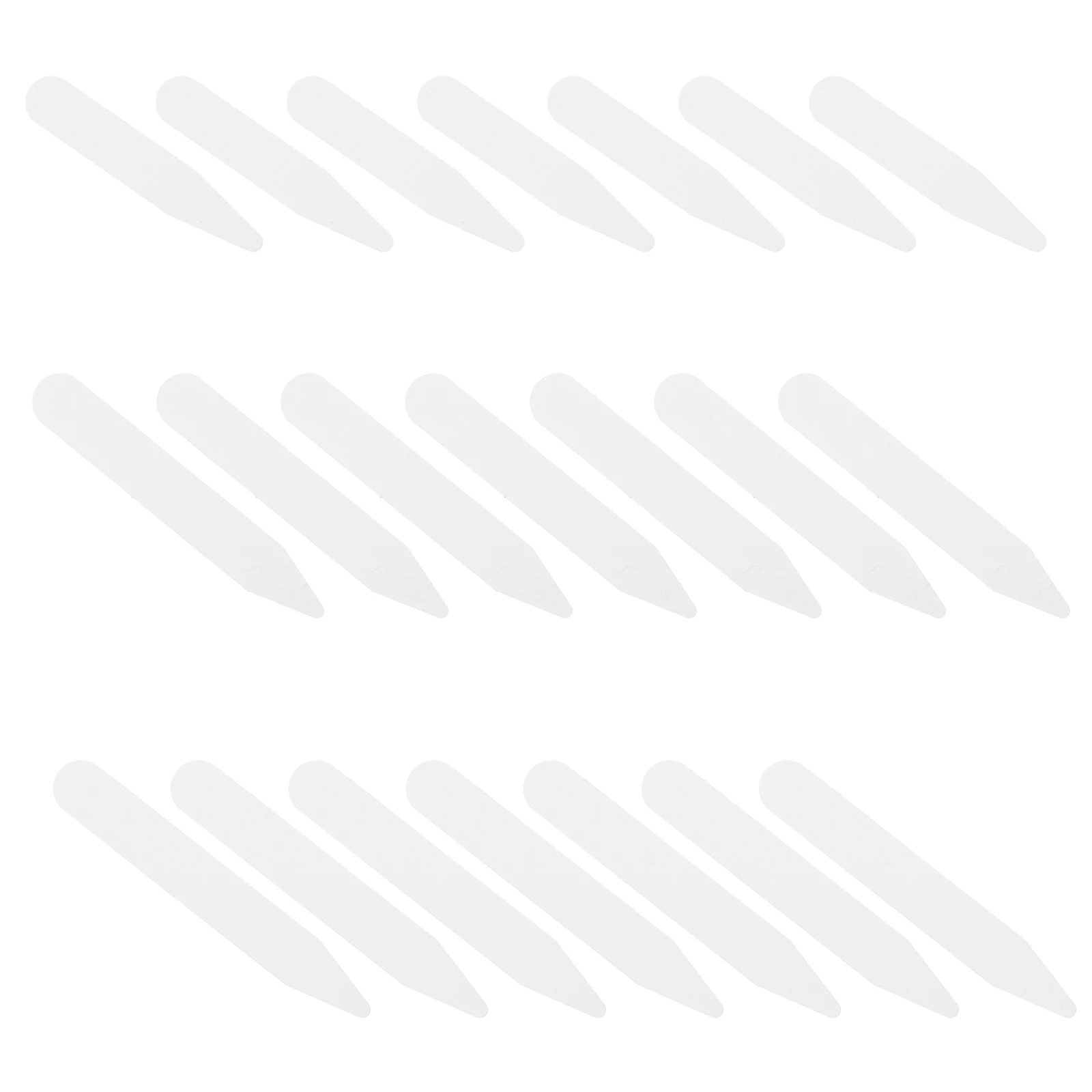 200 pezzi rimane ossa di plastica 3 dimensioni 5 cm 6 5 cm 7 cm uomo camicia abito inserti da viaggio supporti