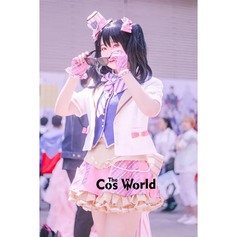 سترة لعبة أركاد وقبعة ، أزياء أنيمي تأثيري ، 9 شخصيات ، حب مباشر ، سيف 2 ، كوساكا هونوكا ، مينامي ، كوروري ، سونودا ، أومي ، آياسي ، إيلي