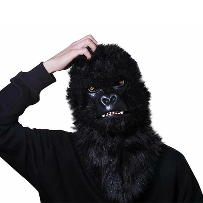 Hot Custom Fashion New Orangutan Head Set Animal Mask Cos Adult Mask Photo Party Equipment