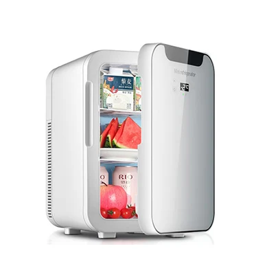 Atacado 20 litros de viagem portátil mini refrigerador compacto pequeno refrigerador caixa acampamento freezer com controle temperatura