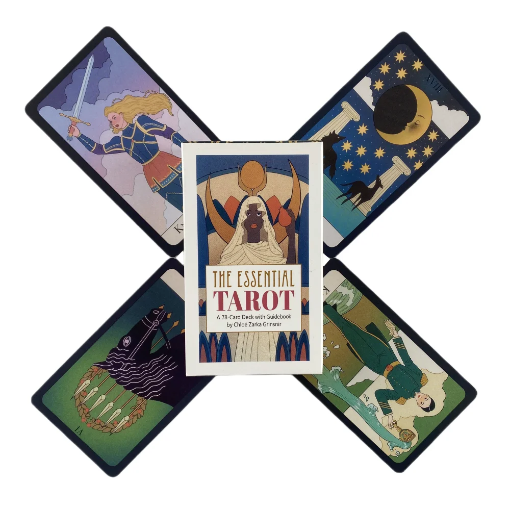 The Essential Tarot Cards A 78 Oracle English Visions Divination Edition Borad Playing Games