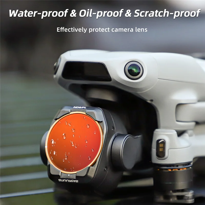T82C Vendita Calda-SUNNYLIFE Set di Filtri per Lenti Regolabili per DJI Air 3S MCUV/CPL/ND Set/NDPL Set Kit di Filtri per DJI Air 3S Drone Acces