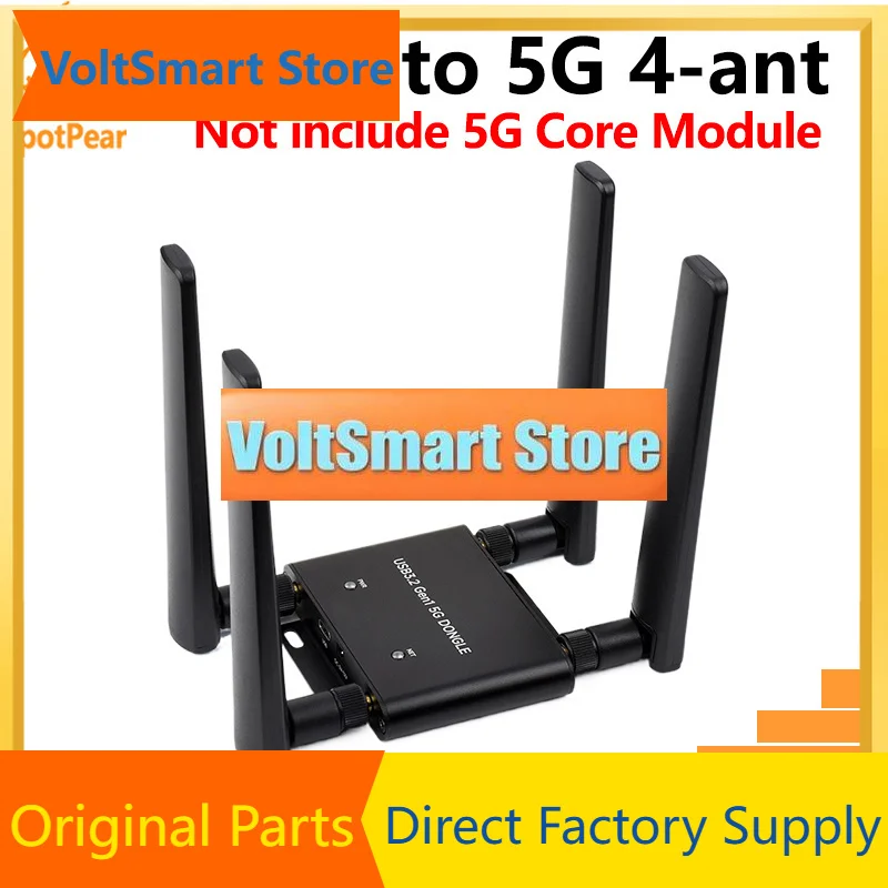 VoltSWaveshare USB TO M.2 Key B 5G DONGLE For SIM8202/SIM8262/RM520/RM530
