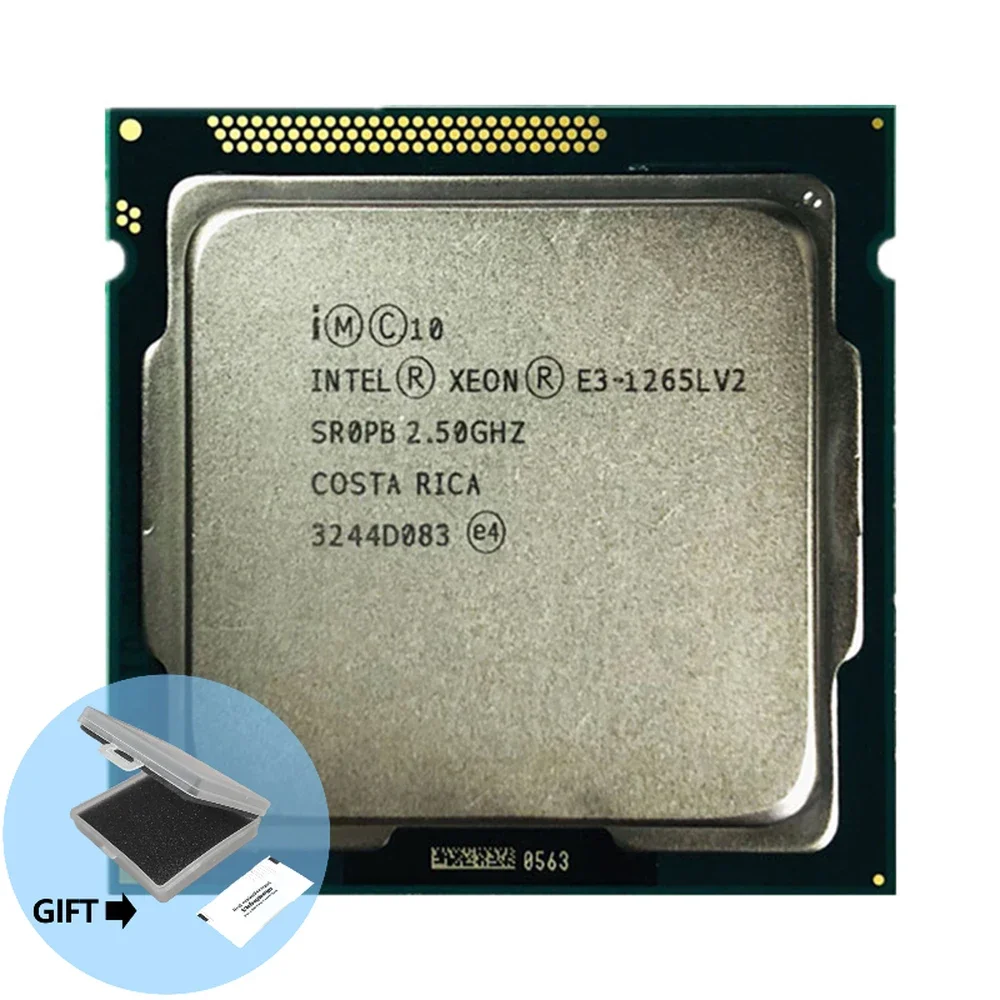 

Xeon E3-1265L v2 E3 1265Lv2 E3 1265L v2 2.5 GHz Quad-Core Eight-Core 45W CPU Processor LGA 1155