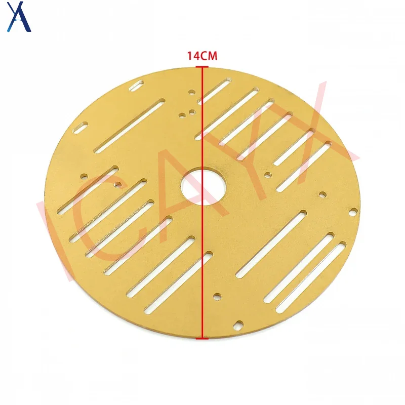 Chasis de coche inteligente 2WD, placa inferior de coche de 2 ruedas, placa inferior de coche de 4WD, acrílico transparente