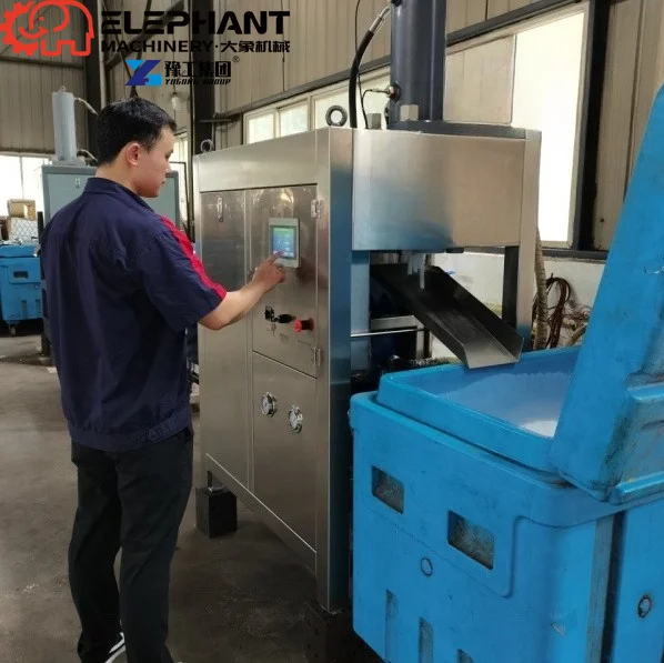 Máquina automática industrial para la producción de pellets de hielo seco CO2, mini peletizadora de hielo seco, máquina para fabricar hielo seco a precio competitivo.