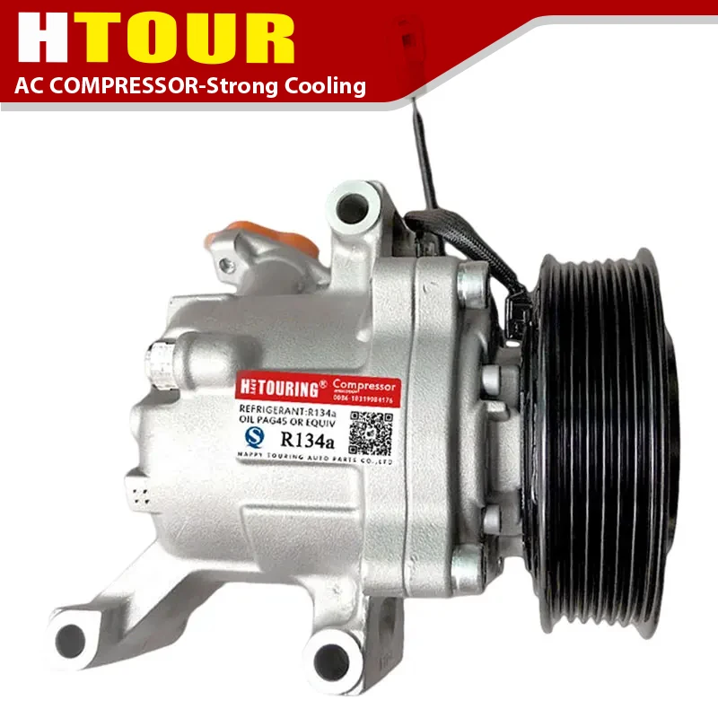 

SV07C A/C Compressor for Toyota PASSO 1.0 1.3 for Daihatsu Terios JUSTY 2007- 6PK 447260-5820 447280-3150 88320B1020 4472605820
