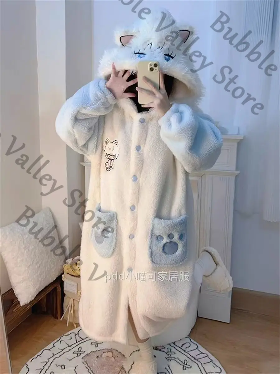 

Anime Jujutsu Kaisen Satoru Gojo Cosplay Nightdress Night-robe Cartoon Coral Velvet Night-gown Nighty Pyjama Suit Xmas Gift