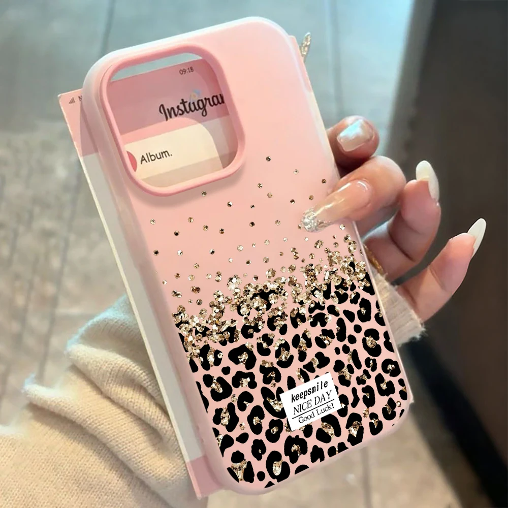 Für Samsung Galaxy S21 S26 S25 S24 S23 S22 Ultra Plus FE Hülle Kreatives Leopardenmuster Cover Für A37 A36 A54 A55 A56 Drop Funda – Detail 7