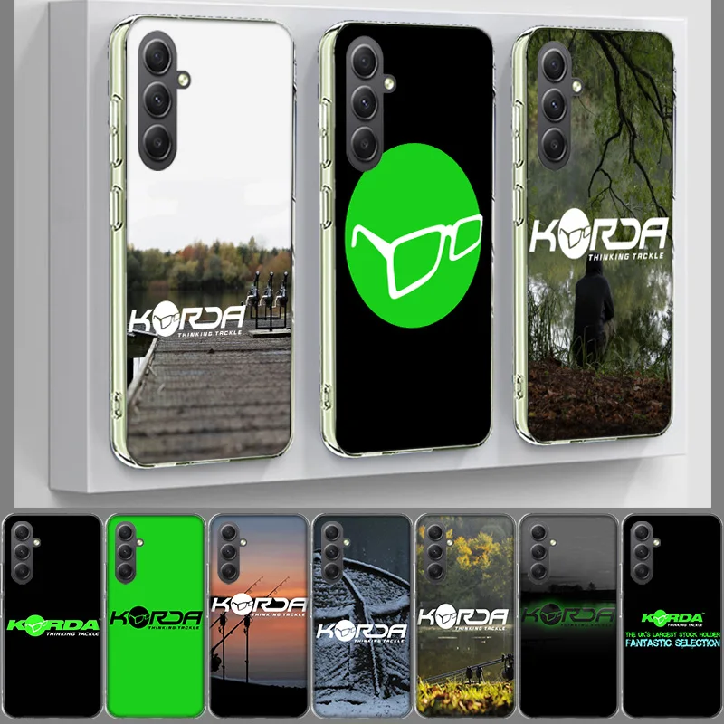 Korda Fishing Tackle Cover Phone For Samsung Galaxy A70 A50 A40 A30 A20E A10 A71 A51 A41 A31 A21S A11 A9 A8 A6 Plus A7 A80 A90 T