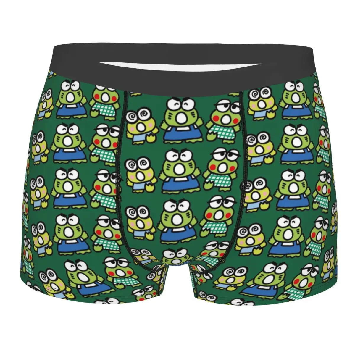 

Custom KeroKeroKeroppi Cartoon Boxer Shorts For Men 3D Printed Underwear Panties Briefs Stretch Underpants