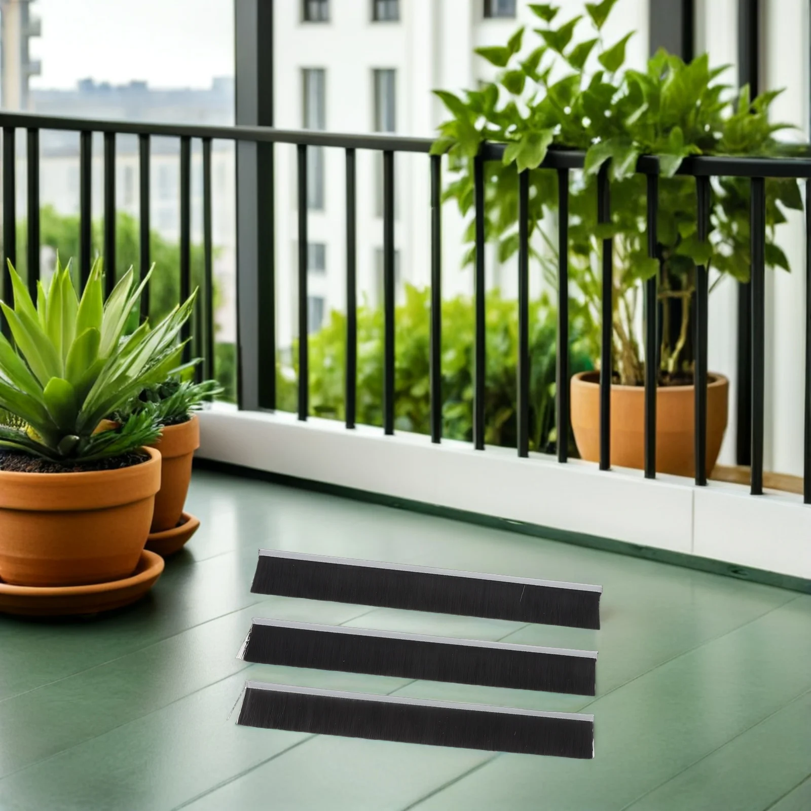 

3Pcs Mailbox Brush Strip Nylon Dust Seal 30Cm Weatherproof Letter Box Cleaning Brush for Home Office Waterproof Draft Proof