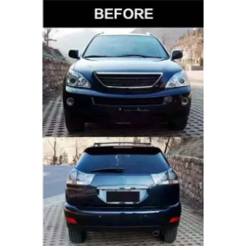 High Quality Front,Rear Bumper,Grille Headlights Taillights Hood Fender For Rx330 2006-2008 Change To 2020 Rx350 Model