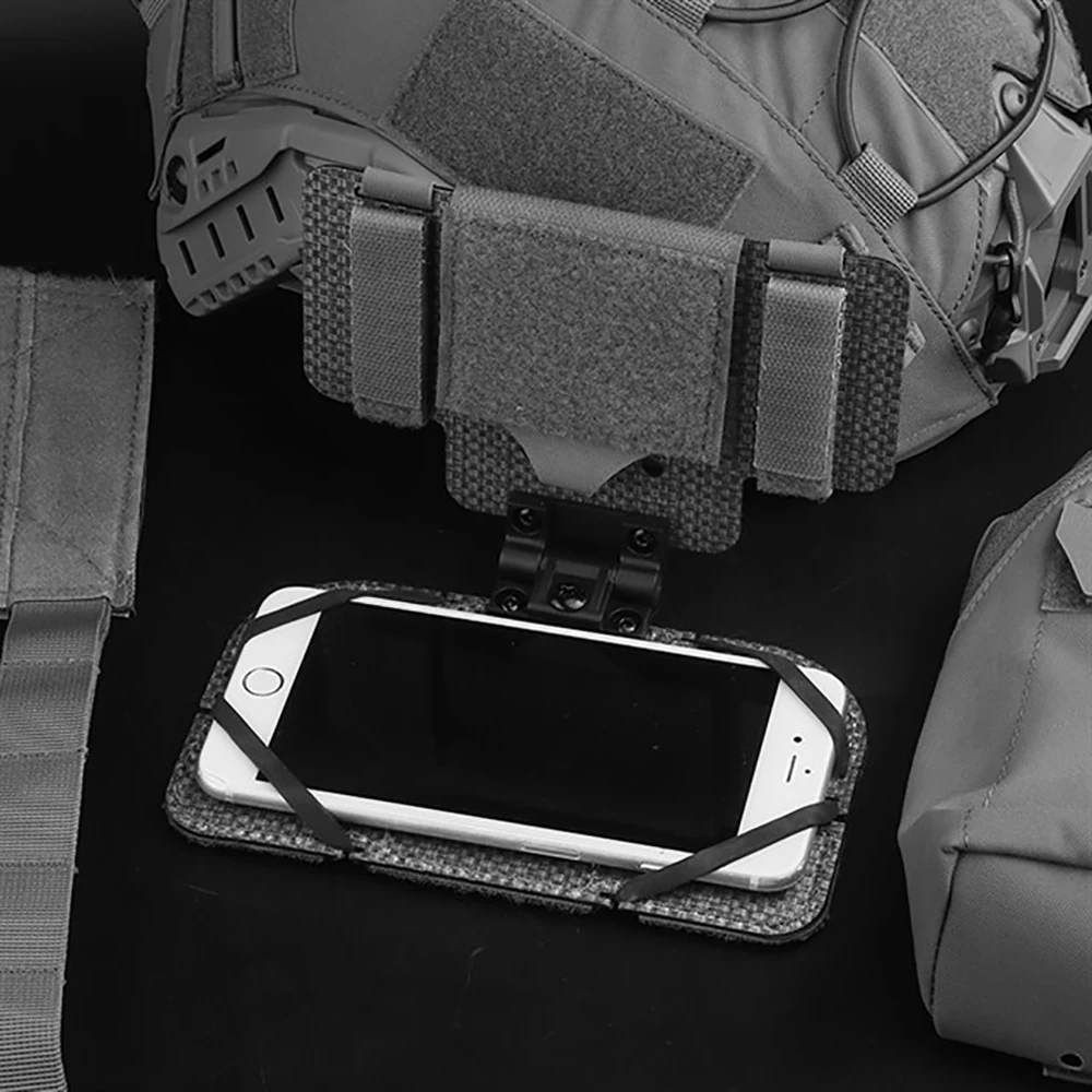 Leggero MOLLE scheda di navigazione pieghevole Map Case Admin Hook Panel supporto per telefono cellulare cerniera regolabile caccia tattica