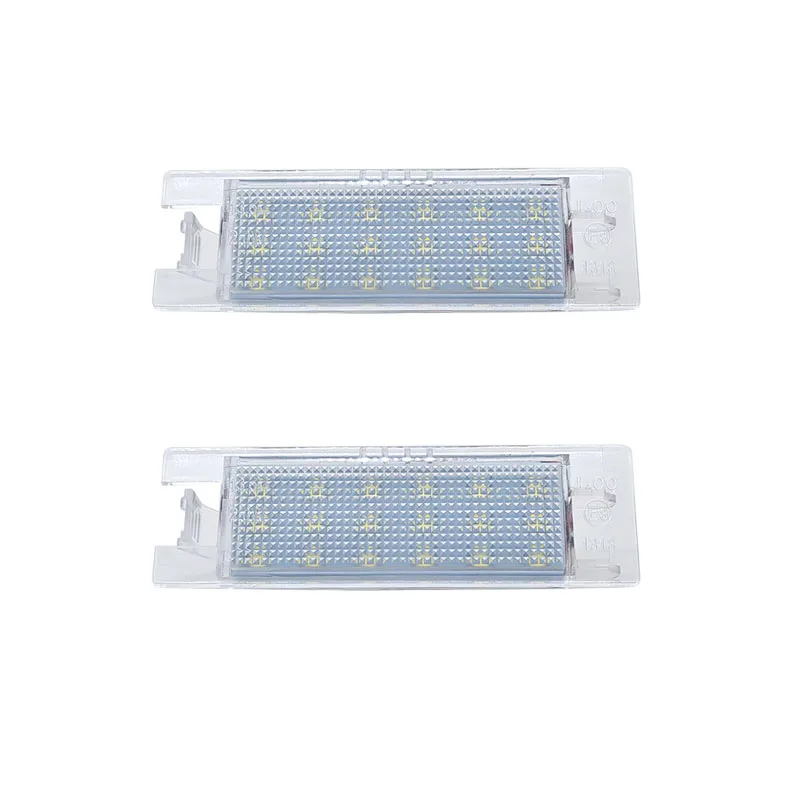 2Pcs Canbus LED License Plate Light For Alfa Romeo 147 2000-2010 156 1997-2007 159 2005-2011 166 1998-2007 No Error Car Styling