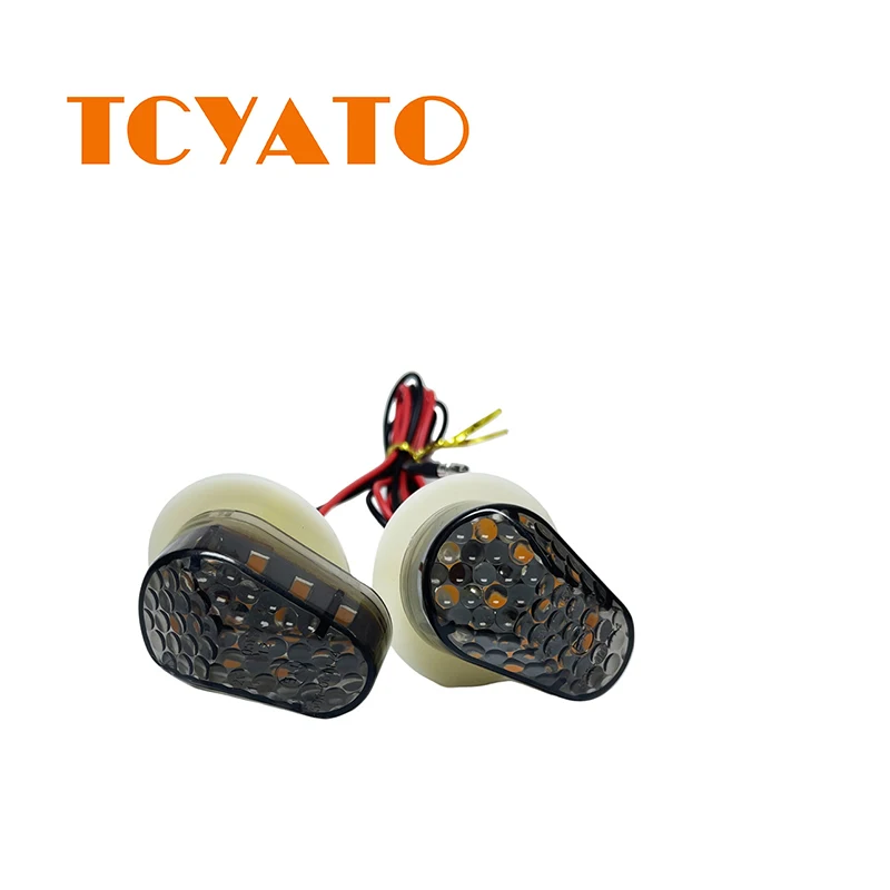 

TCYATO Motorcycle turn signal embedded LED signal light corner light
