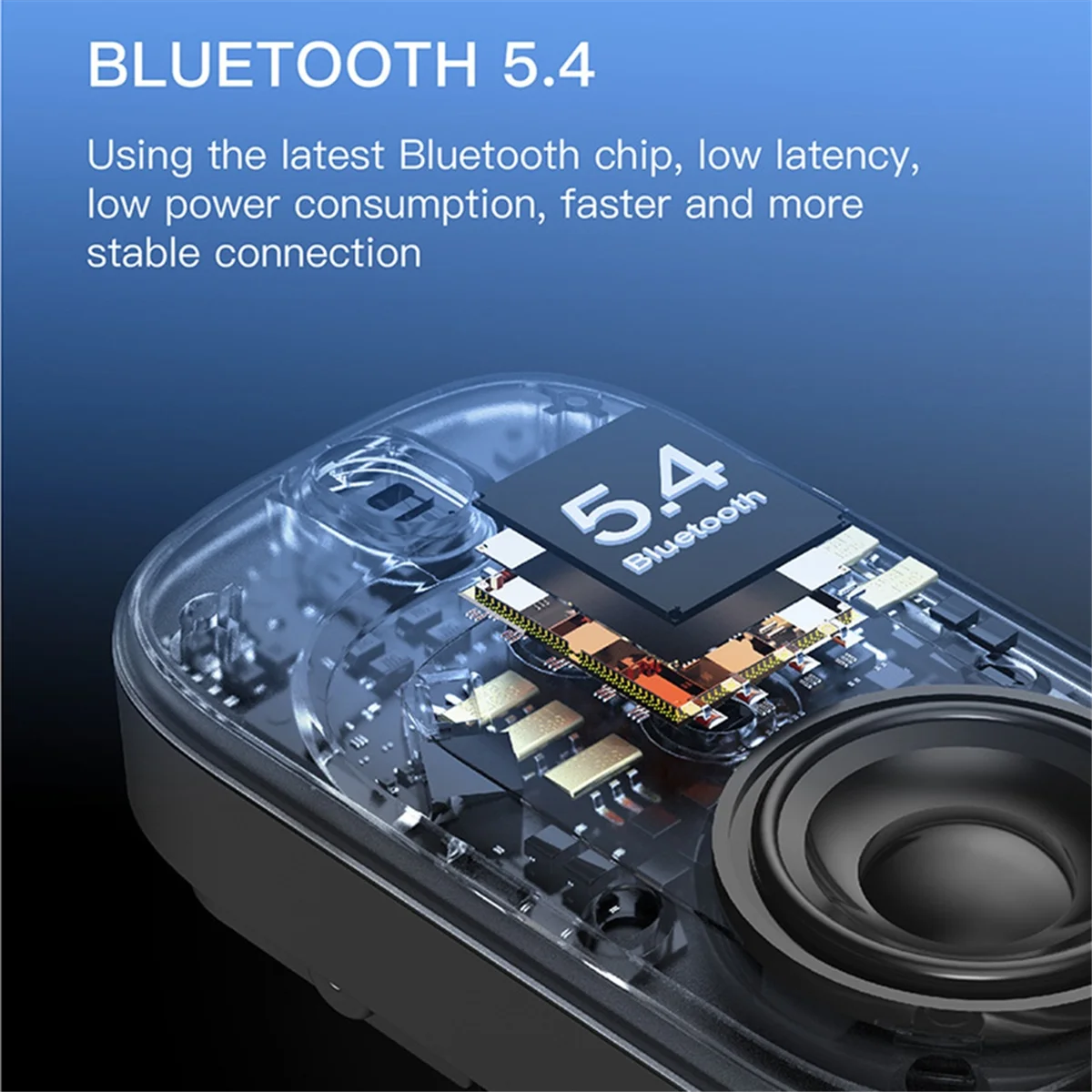

WHQT Беспроводной Bluetooth-динамик Портативный мини-сабвуфер с улучшенным басом Компактный дизайн для кемпинга и бега на открытом воздухе