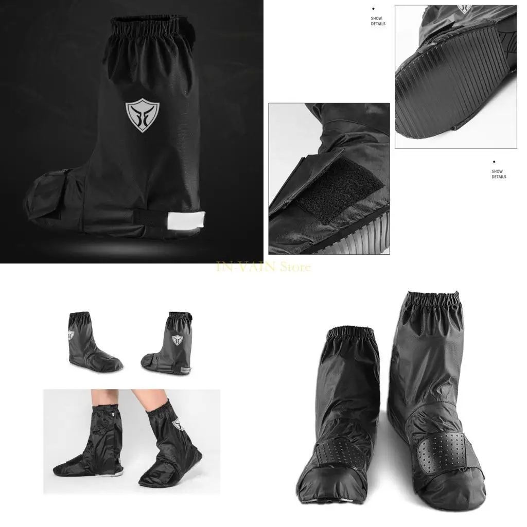 M5TC impermeabilizan las cubiertas zapatos reutilizables para cubierta motocicletas cubiertas zapatos en espesas