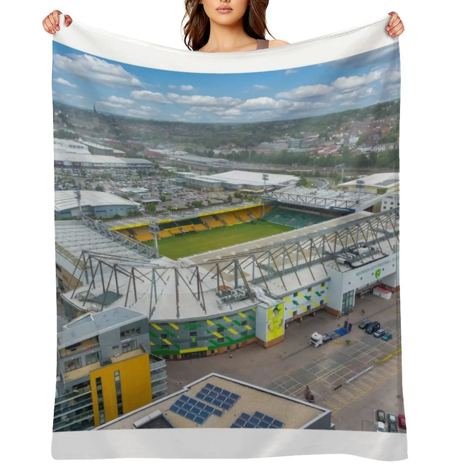 

Carrow Road Throw Blanket halloween Designers Luxury Decorative Beds Blankets