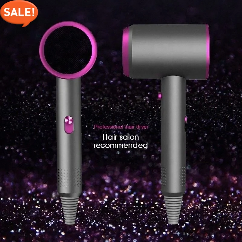 Professional beauty salon hair dryer with ion and heat protection for portable home and hotel travel portable