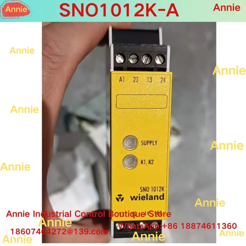 brand-new  SNO1012K-A safety relay R1.188.3740.0