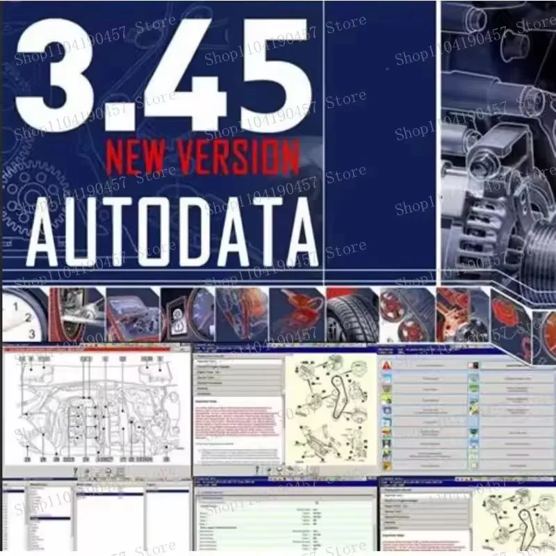 

Auto repair software alldata 10.53+autodata 3.45+Diagbox V9.96+vivid 2018 Circuit diagram for automotive diagnosis and repair